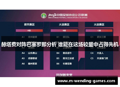 赫塔费对阵巴塞罗那分析 谁能在这场较量中占得先机