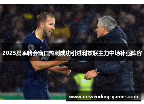 2025夏季转会窗口热刺成功引进利兹联主力中场补强阵容